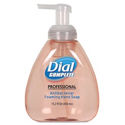 DIAL COMPLETE ANTIBAC FOAM SOAP PUMP 4/15.2OZ 