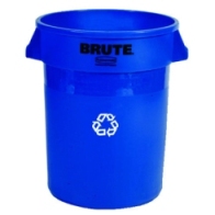 BRUTE 32 GAL CONTAINER BLUE