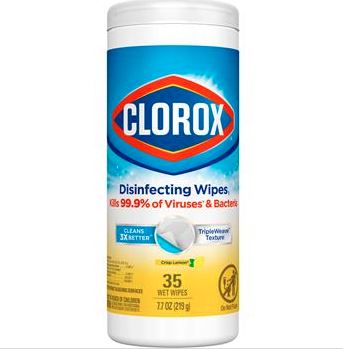 CLOROX WIPE FRESH 12/35CT CS