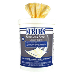 SCRUBS STAINLESS WIPES 6/70-CT 
NEW# 91930