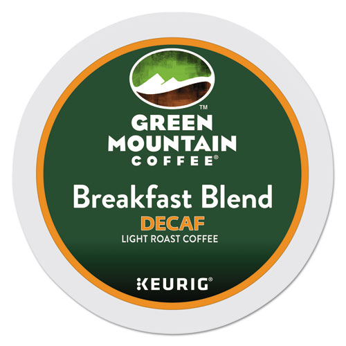 BREAKFAST BLEND DECAF COFFEE K-CUPS, 24/BOX