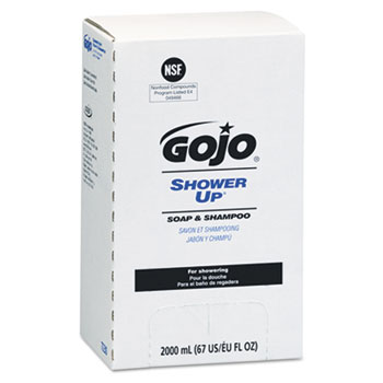 GOJO SHOWER UP 4/2000ML SOAP &amp; SHAMPOO