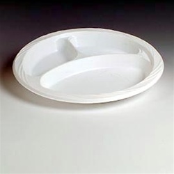 PLATE 10.25&quot; PLASTIC W/DIVIDE
R
#82230 10CPWF