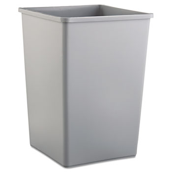 SQUARE CONTAINER 35 GAL GRAY
