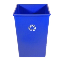 SQUARE RECYCLE CONTNR 35GAL 1EA