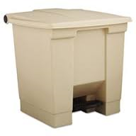 STEP ON CONTAINER 8 GAL BEIGE